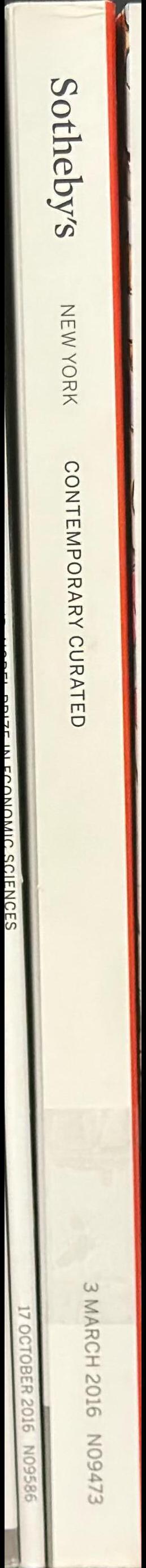 Contemporary curated : auction in New York, 3 March 2016 / Sotheby's spine