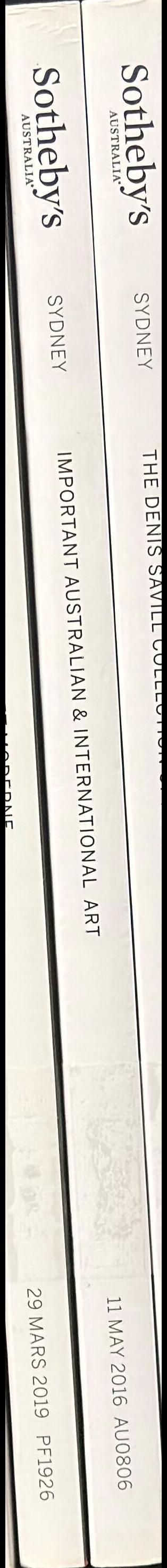 Important Australian and international art : auction in Sydney, 11 May 2016 spine
