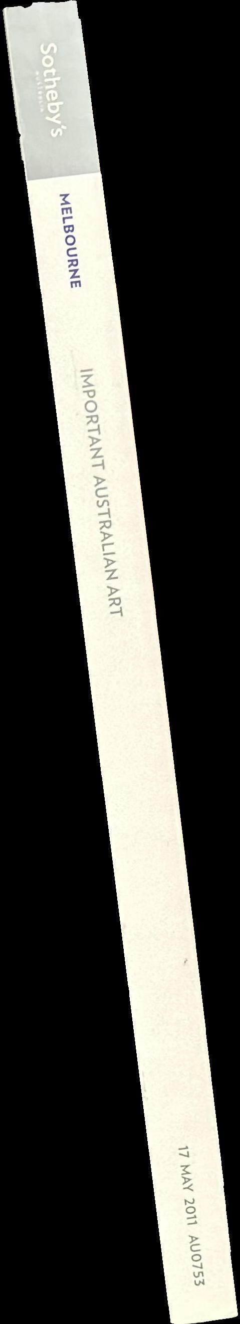 Important Australian art including the estate of the late Mrs Marjory Green : auction in Melbourne, Tuesday 17 May 2011 spine