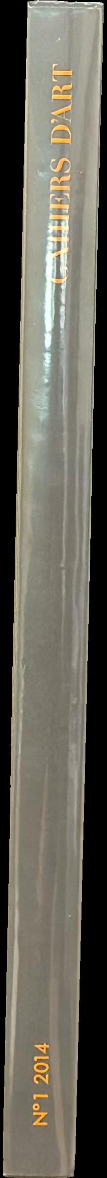 Cahiers d'Art : 100th issue : [Hiroshi Sugimoto] spine
