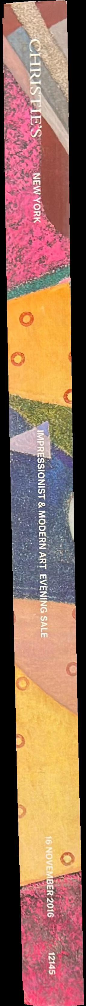 Impressionist and modern art : evening sale, Wednesday 16 November 2016 / Christie's spine