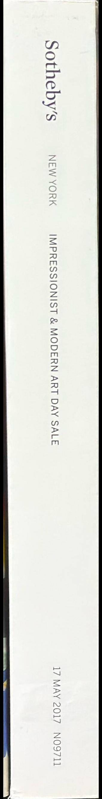 Impressionist and modern art day sale : auction in New York, 17 May 2017 / Sotheby's spine
