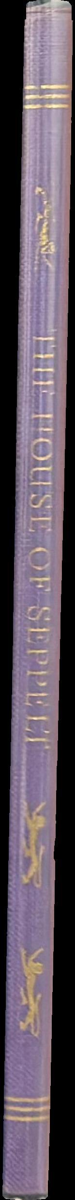 The House of Seppelt, 1851-1951 : being an historical record of the life and times of the Seppelt family through four generations spine