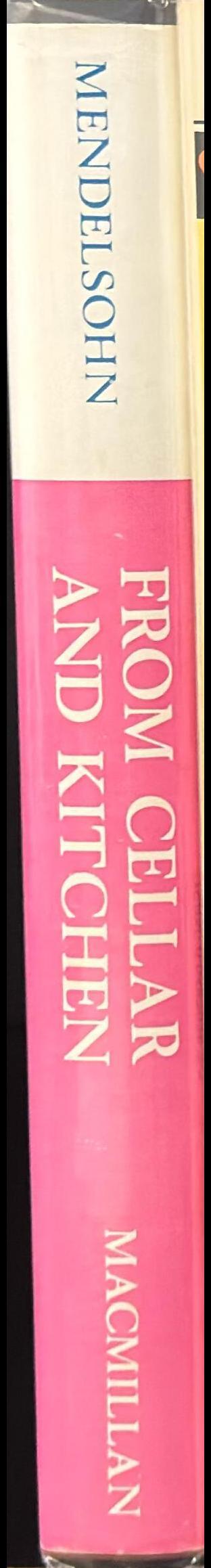 From cellar and kitchen spine