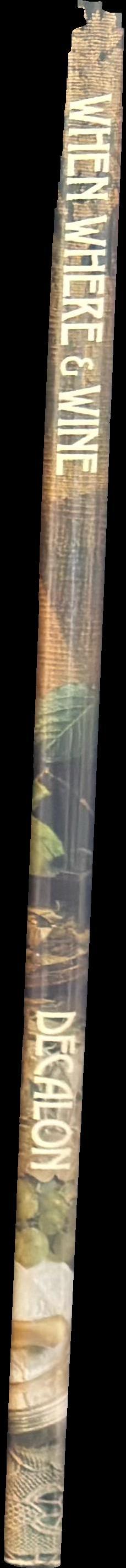 When, where and wine : a sensible book about enjoying Australian wine and cheese spine
