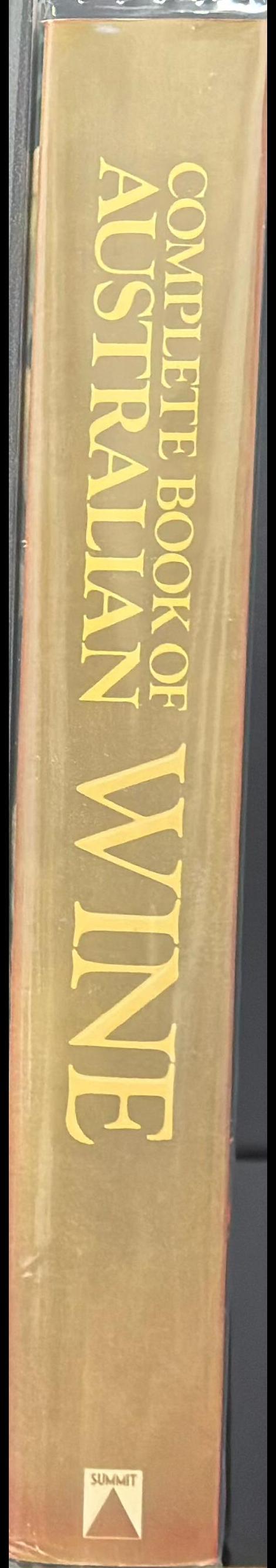 Australian complete book of wine spine