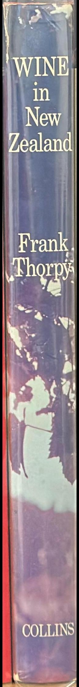 Wine in New Zealand / Frank Thorpy spine