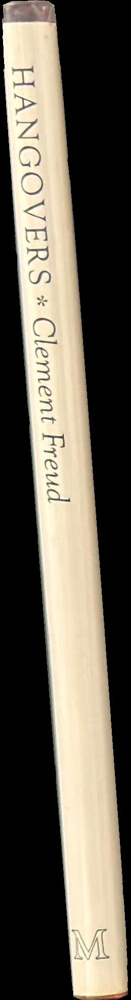 Hangovers / Clement Freud ; illustrated by Bill Tidy spine
