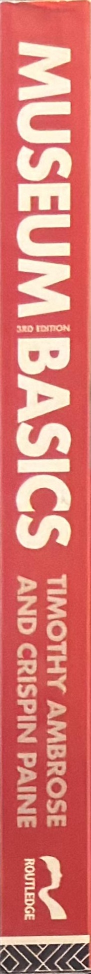Museum basics spine