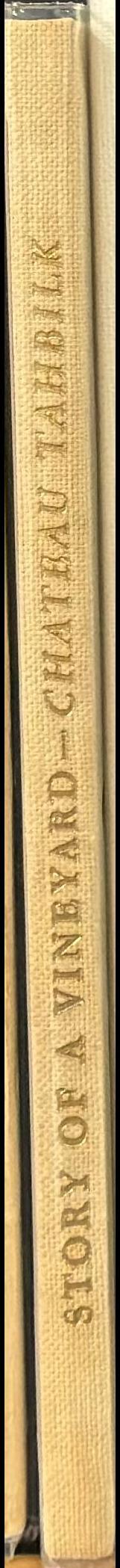 Chateau Tahbilk : story of a vineyard spine