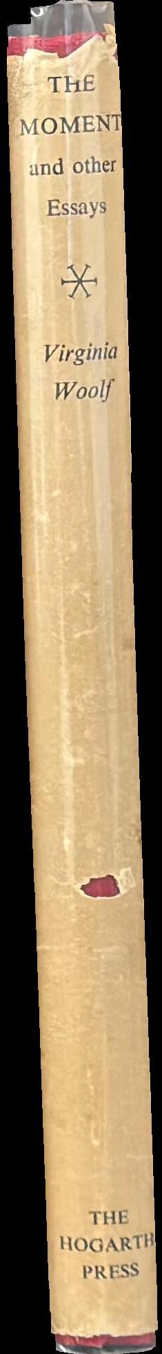 The moment and other essays spine
