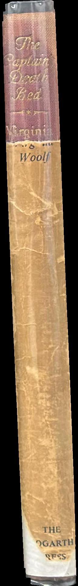 The captain's death bed and other essays spine