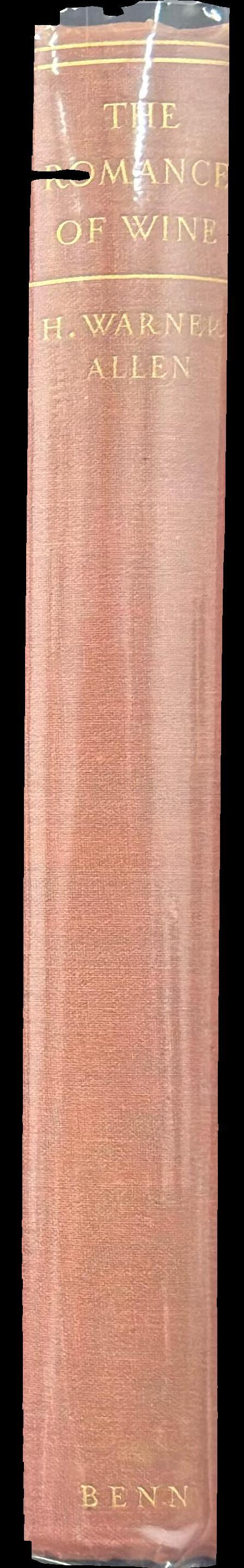 The romance of wine spine
