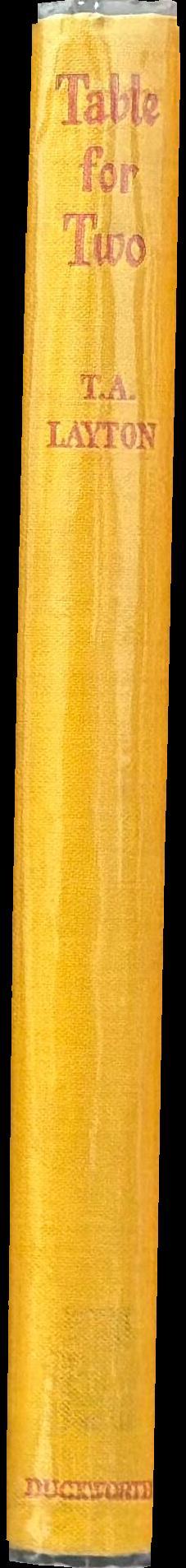 Table for two spine