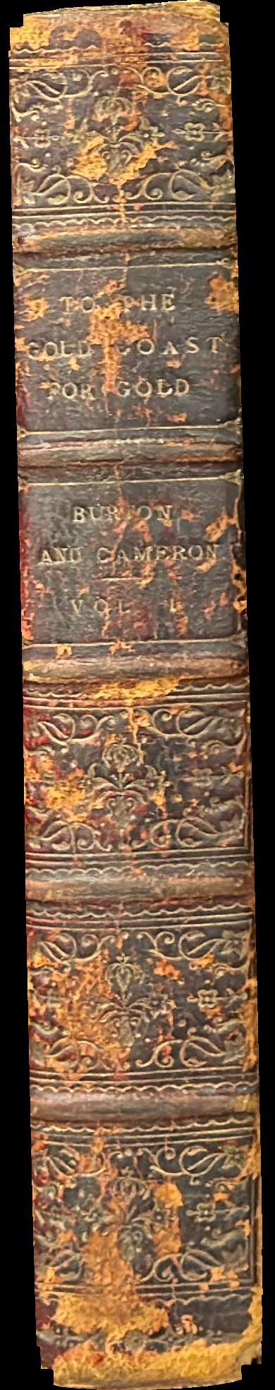 To the Gold Coast for gold : a personal narrative : in two volumes - vol. II spine