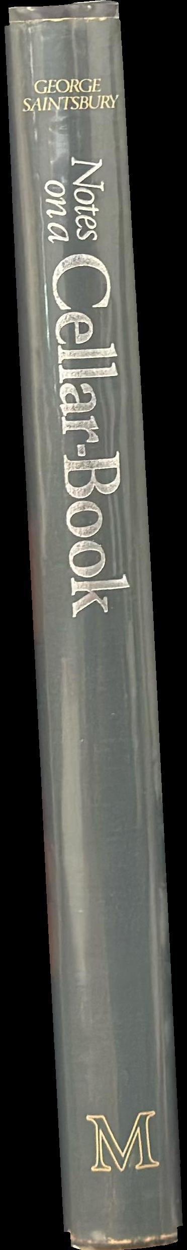 Notes on a cellar-book spine