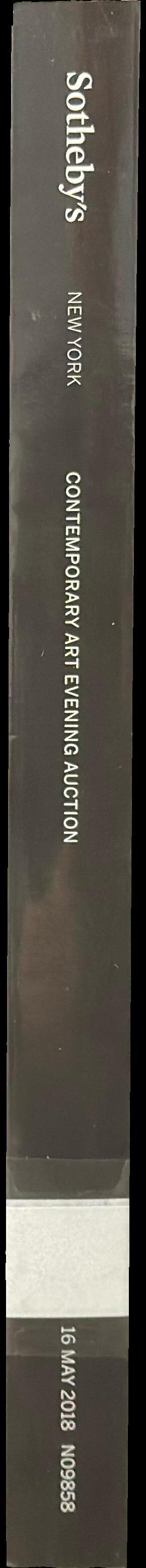 Contemporary art evening auction : auction in New York, 16 May 2018 / Sotheby's spine