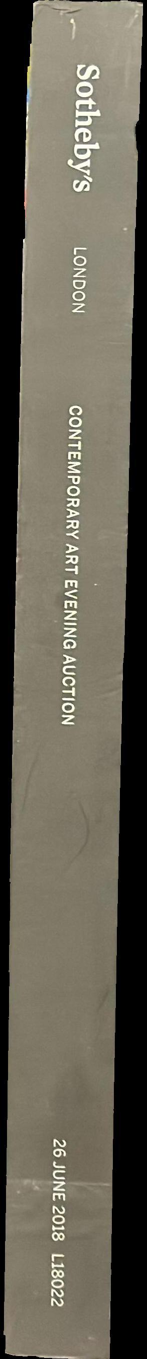 Contemporary art evening auction : auction in London, 26 June 2018 / Sotheby's spine
