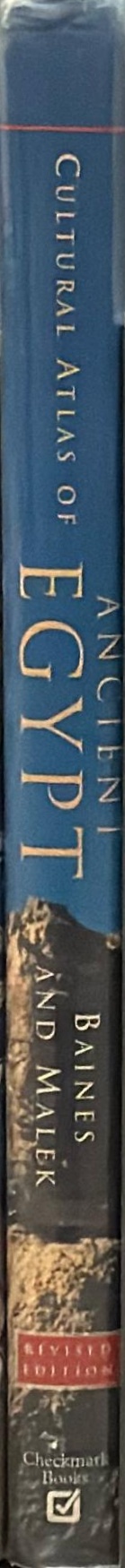 Cultural atlas of ancient Egypt spine