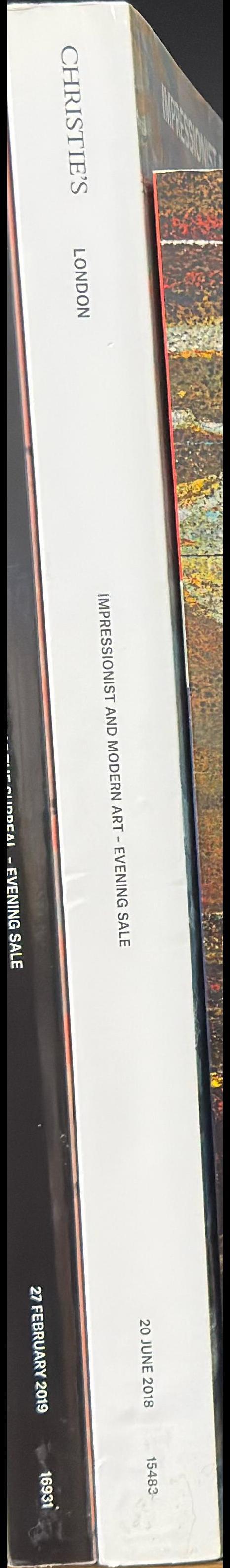 Impressionist and modern art evening sale : Wednesday 20 June 2018 / Christie's spine