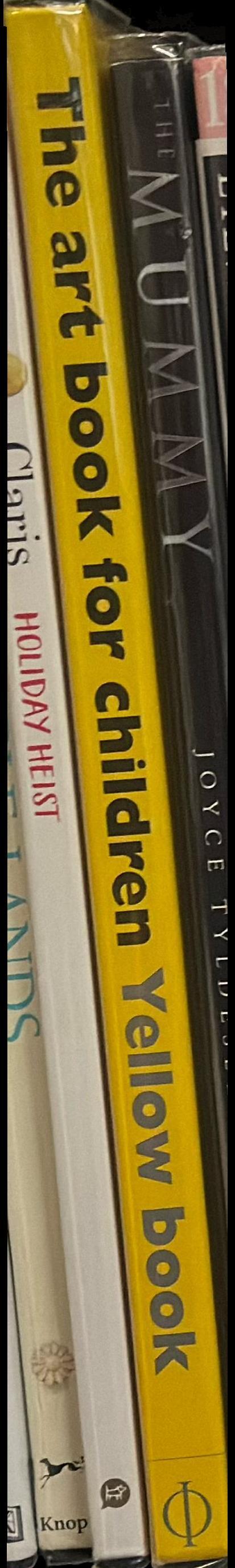 The art book for children : yellow book spine