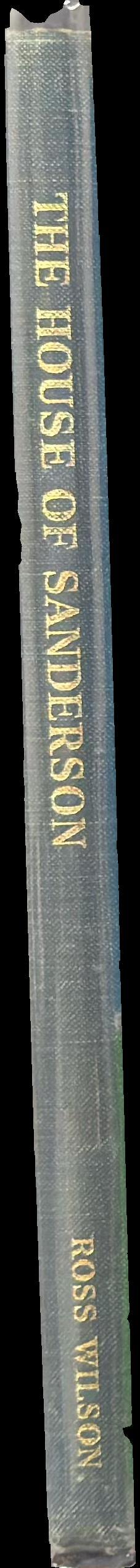 The House of Sanderson spine