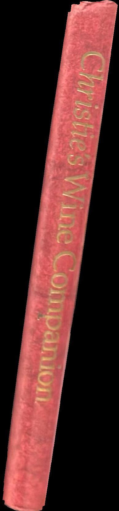 Christie's wine companion spine