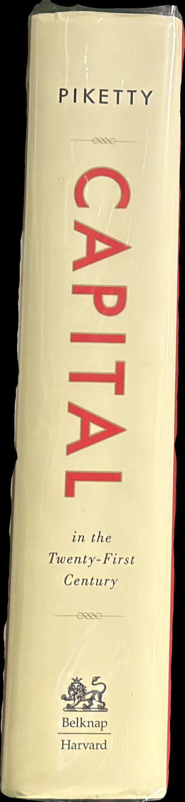 Capital in the twenty-first century / Thomas Piketty ; translated by Arthur Goldhammer spine