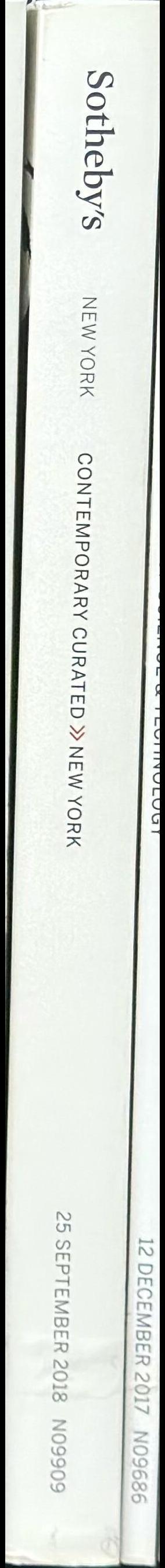 Contemporary curated New York : auction in New York, 25 September 2018 / Sotheby's spine