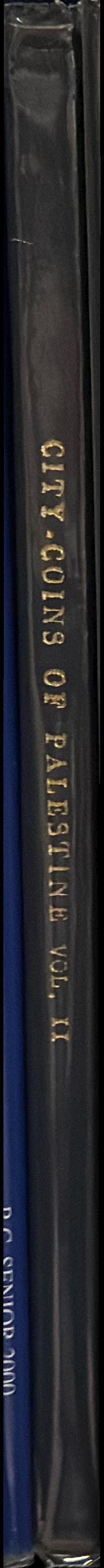 City-coins of Palestine : volume II : Caesarea, Diospolis, Dora, Eleutheropolis, Gaba, Gaza and Joppa spine