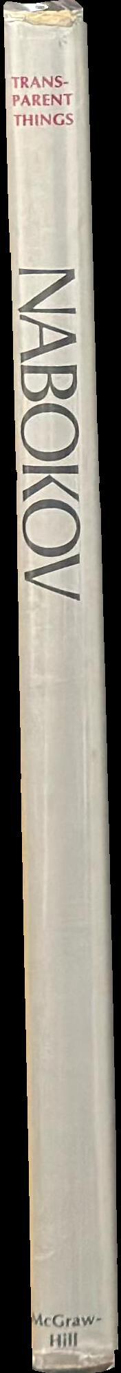 Transparent things : a novel spine