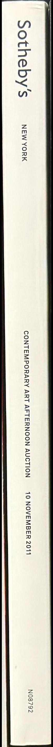 Contemporary art : afternoon auction, New York, 10 November 2011 / Sotheby's spine