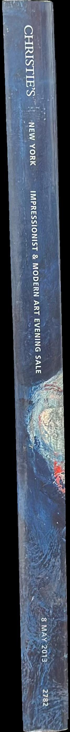 Impressionist & modern art : evening sale, Wednesday 8 May 2013 / Christie's spine