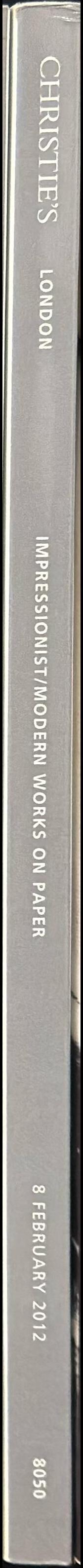 Impressionist/modern : works on paper, Wednesday 8 February 2012 / Christie's spine