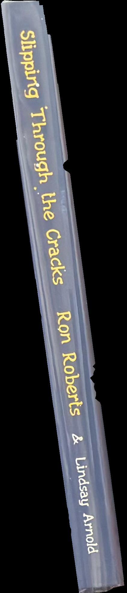 Slipping through the cracks : a memoir of 1950s Sydney /​ by Ron Roberts ; adapted and illustrated by Lindsay Arnold spine