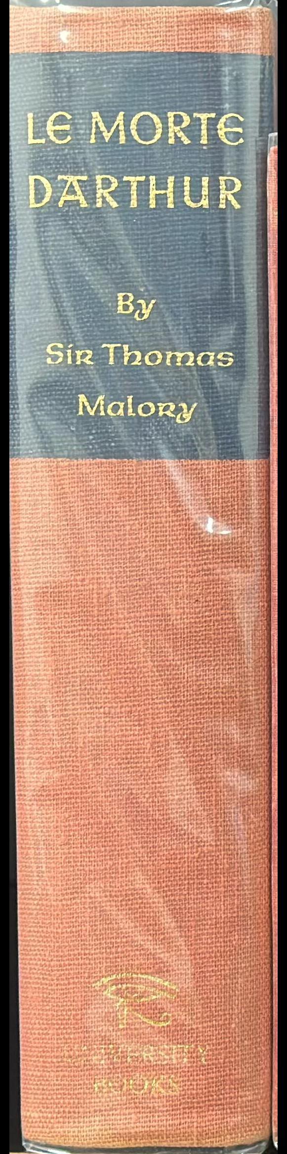 Le morte d'Arthur : the book of King Arthur and his knights of the round table spine