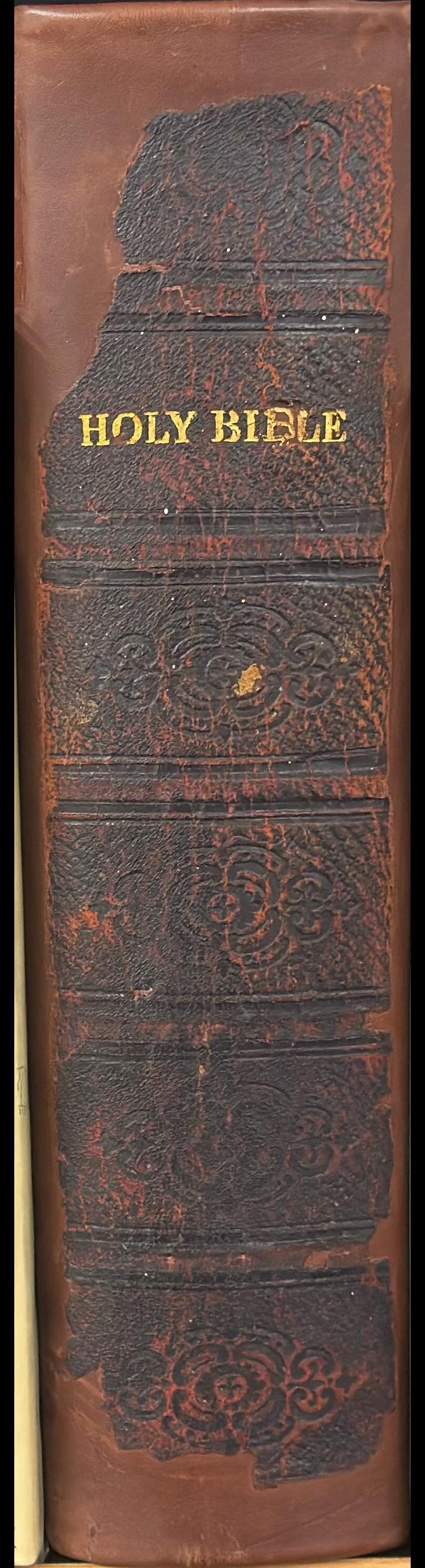 The Holy Bible : containing the Old and New Testaments; translated out of the original tongues; and with the former translations diligently compared and revised, by His Majesty's special command spine