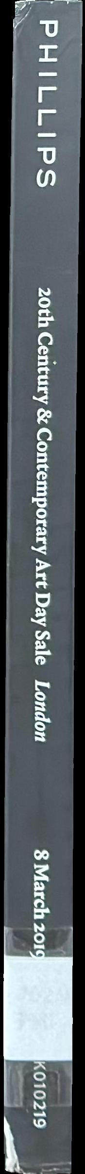 20th century and contemporary art day sale : London, 8 March 2019 spine