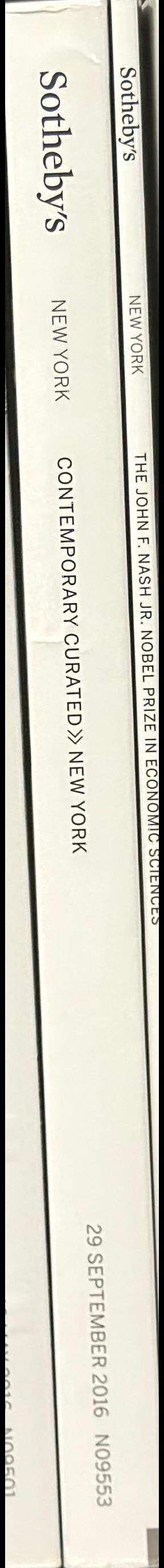 Contemporary curated : auction in New York, 29 September 2016 / Sotheby's spine