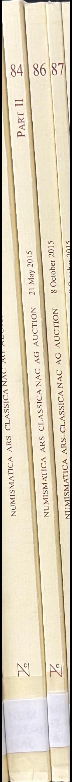 Auction 84 - part II : Greek, Roman and Byzantine coins, 21 May 2014 spine