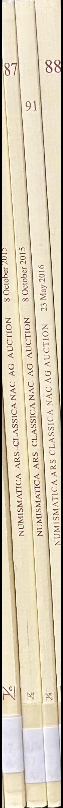 Auction 87 : the Ernst Ploil Collection of Roman coins - part I : 8 October 2015 spine