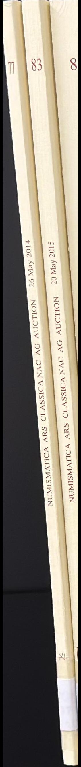 Auction 77 : The David Walsh Collection of ancient coins, 26 May 2014 / Numismatica Art Classica spine