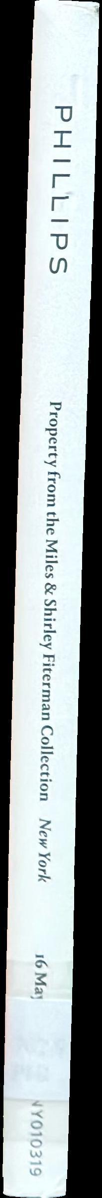 Property from the Miles & Shirley Fiterman Collection : [Thursday, 16 May 2019] spine