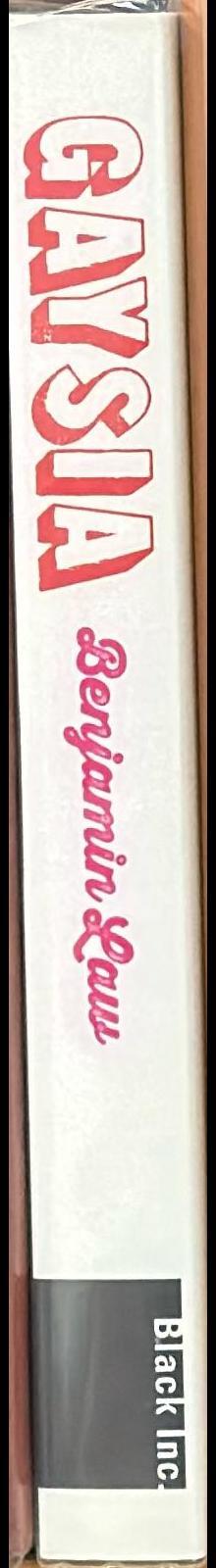 Gaysia : adventures in the queer east / Benjamin Law spine