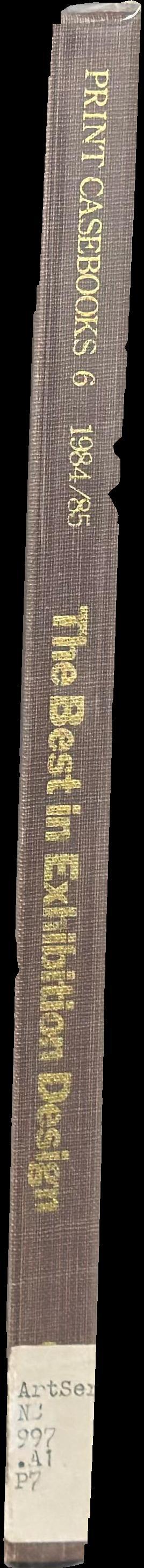 Print casebooks 6 : the best in exhibition design spine