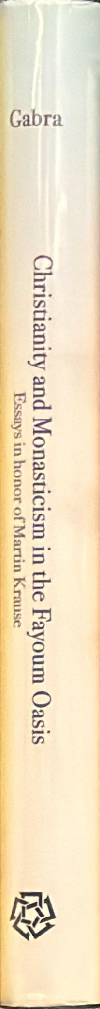 Christianity and monasticism in the Fayoum Oasis spine