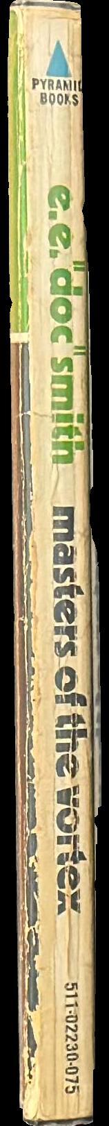 Masters of the Vortex / E. E. 'Doc' Smith spine