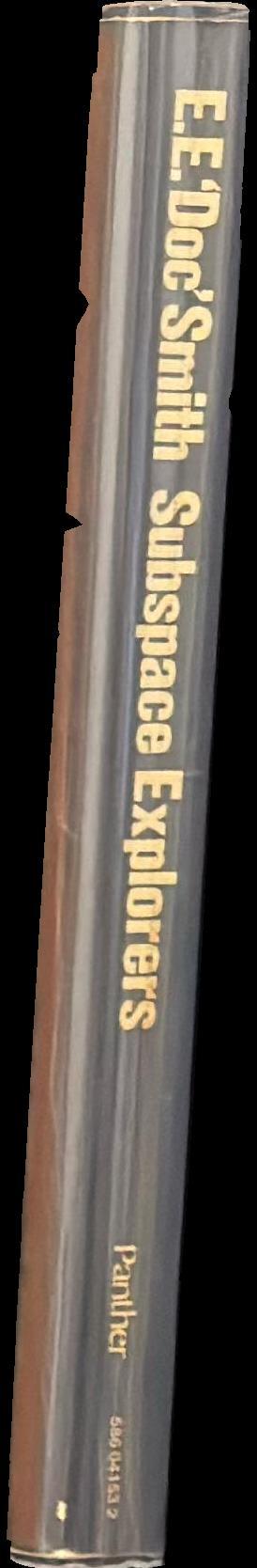 Subspace explorers / E. E. 'Doc' Smith spine