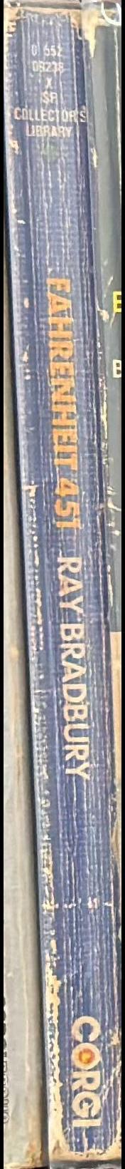 Fahrenheit 451 spine