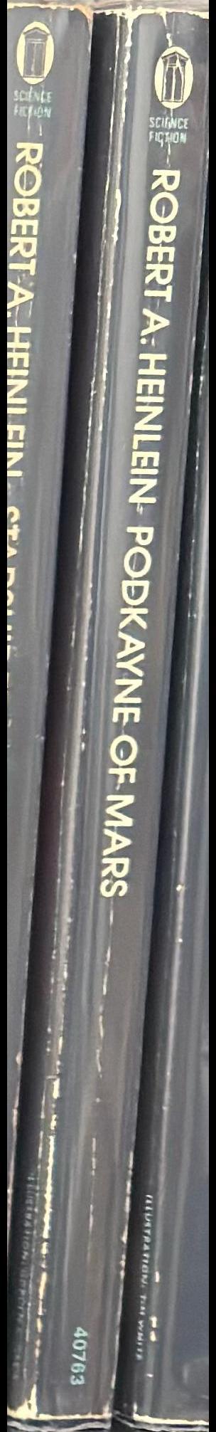 Podkayne of Mars / Robert Heinlein spine